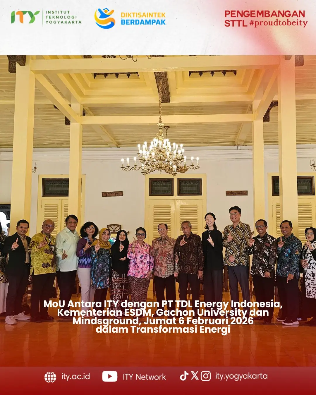 ITY Mengambil Peran .