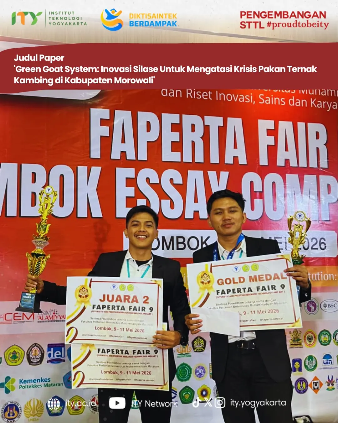 Membanggakan! Mahasi.